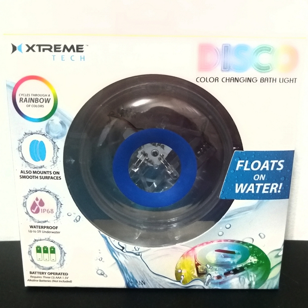 Xtreme Tech Disco Bath Light